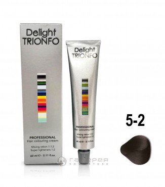 5-2 крем-краска  светло-коричневый пепельный / Delight TRIONFO 60 мл