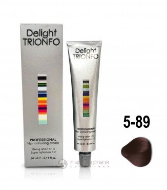 5-89 крем-краска  светло-коричневый красный фиолетовый / Delight TRIONFO 60 мл