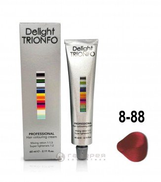 8-88 крем-краска  светло-русый интенсивный красный / Delight TRIONFO 60 мл